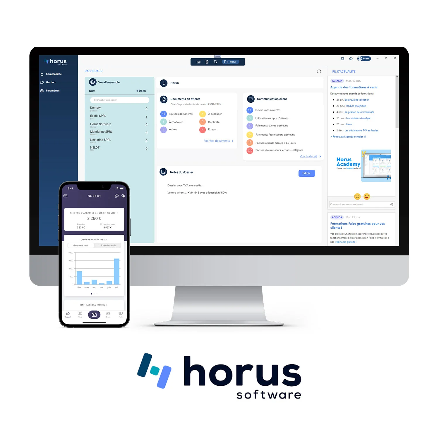 Orus Software Horus case study: B2B prospecting results | devlo